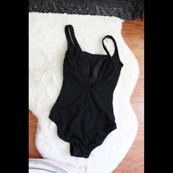 One-Piece Black Swimsuit - Picture 2 of 2